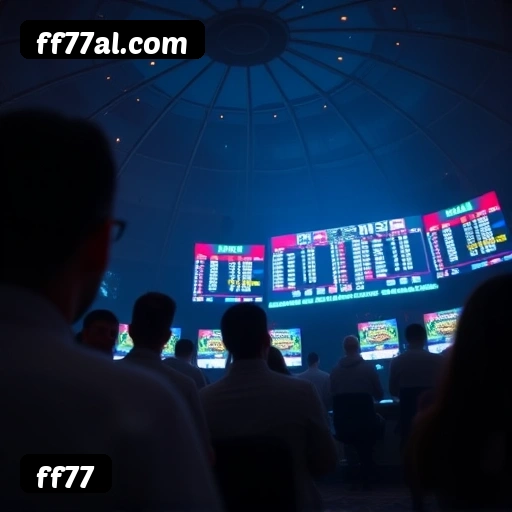 Números do app ff77 em material de marketing — ilustração, não auditoria