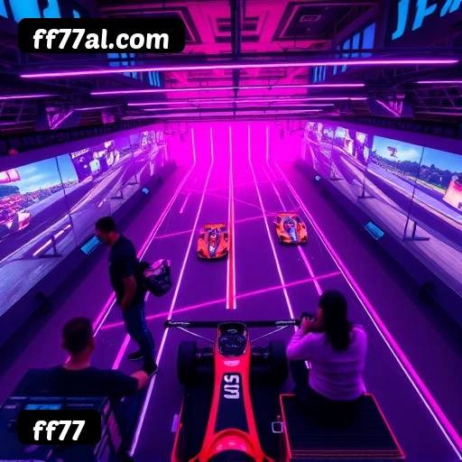 Resumo do fluxo de instalação do app ff77 — ilustração editorial